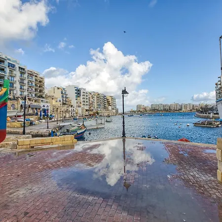 Apartament St Julian's 2br Terrace With Private Jacuzzi