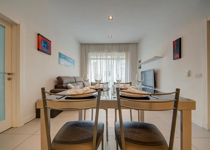 شقة St Julian's 2br Terrace With Private Jacuzzi